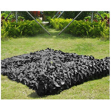Militare Tattica Rete Mimetica Rete Mimetica Militare Nera, Utilizzata per la Caccia Decorazione da Giardino Gazebo da Parete 1.5x3m, Utilizzata per la Rete di Ombrelloni per Terrazza (Size : 3 * 6m)