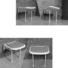 Z-SEAT sgabelli da Doccia Sgabelli da Doccia Pieghevoli a Parete Sgabello da Doccia a Parete Sgabello Scarpe da Cambio Pieghevoli Sgabello per Anziani/disabili Sedia Anti
