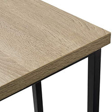 WOLTU Set Mobili da Bar Tavolo con 2 Sgabelli Alti Bancone per Cucina in Acciaio Legno BT26hei+BH130sz-2