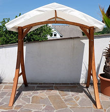 Supporto para dondolo da giardino ARUBA / KUREDO con tetto modello: ARUBA / KUREDO - SUPPORTO di AS-S