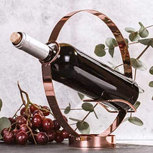 ZLJ Portabottiglie per Vino Portabottiglie per Vino Portabottiglie Portabottiglie Portabottiglie per Vino Portabottiglie Portabottiglie e versatore Alluminio Rame 8,5 x 24 x 8,5 cm
