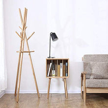 XUSHEN-HU Legno Libro Comodino Magazine Bagagli Living Room Divano Laterale White Oak Rack Tavolo d'angolo