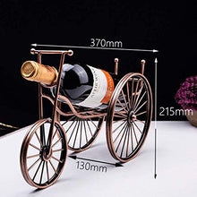 LHQ-HQ Wine Rack, Cocchio Retro aristocratico Stile di Creativo Wine Rack Ferro Battuto Wine Rack for Camera da Letto, Studio, Soggiorno 37 * 13 * 21,5 Centimetri