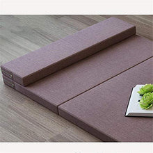 ZIEO Mat Pieghevole Spugna Materasso Pieghevole di economia di Spazio futon Divano Letto for Gli Ospiti o Bed Tappetino Viaggi Materasso Multi-Colore Opzionale Pieghevole futon Giapponese