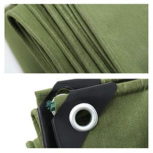 Telo Impermeabile Resistente, Tenda da Campeggio All'aperto Tela Cerata Verde Copertura per Piante da Giardino 450 G/M² con Occhiello in Metallo(Size:4×4M)