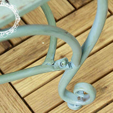 LXLH Panca da Giardino Panca da Giardino retrò in Ferro battuto, sedie a Sdraio da Esterno sulla terrazza del Patio, Forte capacità portante Impermeabile e antiruggine, può supportare 2 Persone,