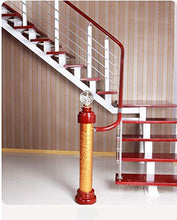 Maniglioni da Bagno Doccia Rails Sicuro corrimano bracciolo Coperta Scala di Legno Solido Colonna Ringhiera di Cristallo Capo Colonna 110 * 25cm Accessori da Bagno