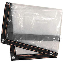 JX-PEP Trasparente incatramata, Clear Impermeabile Tarp incatramata Foglio, Giardino Tarp, Anti congelamento Antipioggia Film Panno Isolamento Canopy PE plastica,3 * 5m
