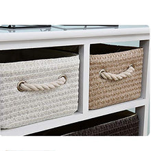 Yyqx Comodino Comodino Moderno della Camera da Letto dell'Armadio Minimalista della mobilia del Rattan di Legno Solido Comodini Letto