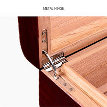 Humidor in Pelle Con Umidificatore - Stoccaggio A Quattro Zone Grande Capacità Sigaro Legno Di Cedro Humidor - Humidor 50 Capacità Sigaro