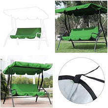 CTEJ Copertura Universale per I Sedili da Giardino Ricambio Ricambi Coprendo Sedili Copertura Superiore Baldacchino,Verde,150 * 50 * 10cm