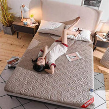 In stile giapponese cotone imbottito pieghevole Piano materasso futon tatami portatile leggero e morbido antiscivolo singole e doppie uso domestico Pads di protezione for lungo sonno e non Collapse