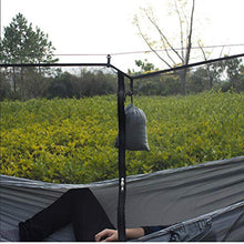 Garneck Doppia Rete Amaca da Campeggio Rete Portatile per Amaca Leggera Rete per Amaca Tenda per Zaino da Viaggio in Cortile All'aperto