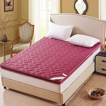 LJ Camera da Letto Tatami Materasso Spugna Maglia Spessa Estate Traspirante Singolo Doppio Studente dormitorio Letto a Pelo Pieghevole Letto da Campeggio casa