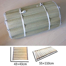 AYHa Erba naturale fibra Tappetino Estate addensare Mezzogiorno Sleeping Pad traspirante multifunzione coperta di zona,A,43 * 43 * 3cm