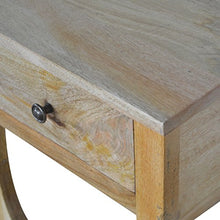 Artisan mobili comodino a, legno, finitura in rovere naturale