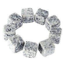 LKXHarleya 6pcs / Set Naturale Piazza Whiskey Stones Wine Cooler Sorseggiando Le Pietre del cubetto di Ghiaccio per Accessori Natalizi