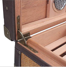 NIHAOA Accessori del Sigaro Corrosione Cigar Humidor Cedar Legno Sigaro Organizzatore Epoca Sigaro Scatola di sigari capacità Circa Il 50 Buon apporto di umidità