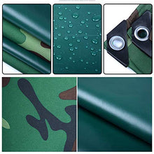 MTYLX, telo protettivo trasparente, impermeabile, per pesca all'aperto, campeggio, 450 g/m², impermeabile, adatto per tutte le stagioni, verde, 4,5 x 4 m