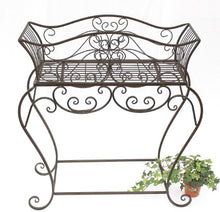 DanDiBo Porta Fiori 85 cm Panca Fiori 12554 XL Metallo Scaffale Fiori Tavolinetto Tavolo