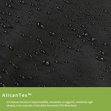 AWNIC Copertura per Altalena per Sedia a Dondolo da Giardino Copertura per Altalena Durevole per Esterni Anti-UV Impermeabile Ntivento e Antipolvere 210x125x170cm