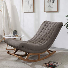 Sedia a dondolo Sedia a sdraio Sedia da giardino per il tempo libero Sedia donna incinta reclinabile balcone giardino patio Lakeside Lettino prendisole Nap lounge chair Sedia da caff猫 Campeggio Sedia