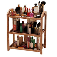 &ripiano di stoccaggio Scaffalature in legno massello Cucina Camera da letto Bagno Salotto Mensola multi-strato Beauty Rack Scaffale di finitura (Color : A)