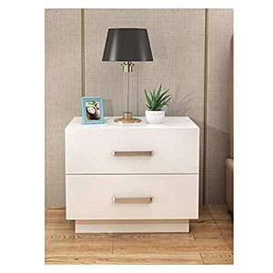 Comodino JT- Cassettiera in legno massello, resistente, adatto per camera da letto, soggiorno, ecc. durevole (colore C)