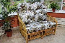 Garden Market Place Portofino-Divano a 2 posti, Motivo: Palme, 119 X 80 X99