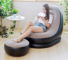 XHCsoft Lettino Gonfiabile Lounger Air Sofa Hammock-Portatile, a Prova d'Acqua e Anti-Aria Che perde Il Design Ideale Divano
