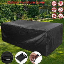 N / A Oxford Tessuto Esterno mobili Copertura Stretto per divani in Rattan Polvere Poltrona Cubo Impermeabile della Copertura della Pioggia XL Patio Esterno, 30 x 10 cm