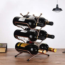 FAGavin Cremagliera del Vino Cremagliera del Vino Decorazione Cremagliera del Vino Cremagliera Espositore Decorazione della Casa Cremagliera Cremagliera del Vino Creativo Formato: 21 * 16 * 35 Cm