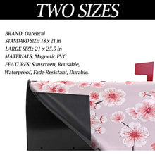 Fiori di ciliegio giapponesi Sakura Primavera Fiori Floreali Casella Postale Copre Magnetica Giardino Cantiere Decorazione Casa Dimensioni Standard 53,3 cm x 45,7 cm