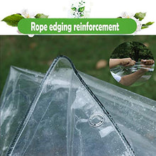Telo MYAN Impermeabile, Telone Protezione per Esterno Antipolvere Antipioggia Tarp, All'aperto Balcone Le Tende con Occhielli, Baldacchino Film per Copertura Vegetale