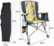 CASTOR Tavolo da Picnic all'aperto Sedie da Campeggio Imbottita Deluxe Pieghevoli con portabicchieri e Tasca Laterale per l'esterno Picnic Travel Beach BBQ 2 BBQ Party Table