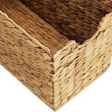 vidaXL Massello di Rovere Credenza con 2 Cassetti 2 Cestelli Rimovibili Telaio Robusto Rustica Cassettiera Mobiletto in Giacinto d'Acqua