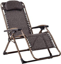 JFFFFWI Sedia Pieghevole Zero Gravity Lettini Prendisole Letto Pieghevole Sedie reclinabili da Giardino Regolabili Sedia Relax da Ufficio Portatile con Supporto poggiatesta