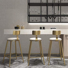 YS Sedia da Pranzo Semplice e Bella Sedia Elegante/Sgabello Set Di Sgabelli da Bar con Schienale, Poggiapiedi Cromato e Sgabelli Base per Bar per la Colazione, Bancone, Cucina e Sedia da Pranzo,60