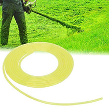 Rockyin 3 Metri Giallo Tubo Flessibile Carburante Tubo Benzina Tubo Lawn Mower Accessori Trimmer(3 * 5mm)