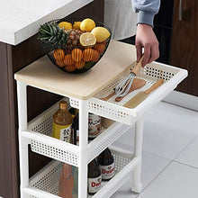 &ripiano di stoccaggio Scaffalature Multifunzione Home Soggiorno 3 strati Con Ruota Mobile Portabottiglie Cucina Verdura Portabibite Cestino Bianco Scaffale di finitura