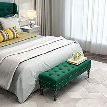 LXESWM Ottomana Poggiapiedi Divano A Panca Modern Scarpe Banco Continentale Cambiare Le Scarpe Sgabello Soggiorno Camera da Letto Bed Fine Sgabello Bocca Reclinabili Portable (Size : 80cm)