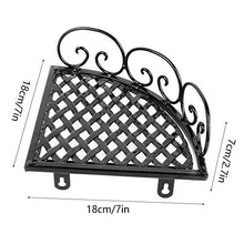 Mensola di Supporto in Bagno Mensola del Bagno di Forma del Triangolo del Rack di Stoccaggio di Arte del Ferro Appeso A Parete del Bagno per La Cucina della Toilette