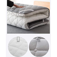 HUATAN Materasso Tatami Futon Pieghevole, Spugna Morbido Materasso Traspirante Antiscivolo tappetini Addensare Trapuntato Morbido Antidecubito Materasso futon,C,90 * 200cm/35 * 79 inch