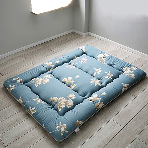 Z&HA Giapponese Piano Materasso futon, Tatami Tappetino Portatile materassino da Campeggio Bambini Sleeping Pad Pieghevole Roll Up Piano Lounger Divano Letto,e,180 * 220cm