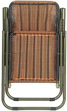 CDFC Heavy Duty Rattan Zero Gravity Sun Lounge Sedie Pieghevole Sedie reclinabili Sedie Regolabili Giardino Regolabile Patio Sedia a Sdraio