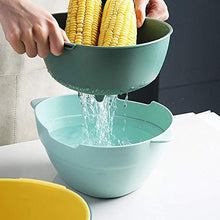 xxccxx Lavabo Lavabo Doppio Scarico Lavabo con Frutta e Verdura Lavabo con lavabo Cesto per lavabo a Forma di V