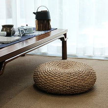 Jambala Cuscino Futon in Paglia Stile Giapponese Ispessimento for la casa Cerimonia del tè Tatami Meditation Meditation Mat Tappetino (Color : D, Size : M)