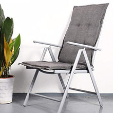 GIMOCOOL - Cuscino per sedia da giardino, imbottitura del nucleo in spugna, lunghezza dello schienale 70 cm, cuscino seduta 50 cm, per panche da giardino e divano