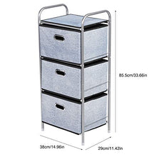 Rehomy 3 ripiani in tessuto per armadio, armadio, armadio, collezione per casa, camera da letto, armadio