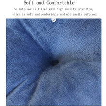 HYLX Cuscino Sedile, Cuscino Sedia, Cuscino Sgabello Rotondo, Cuscino Sedia Floreale Antiscivolo in Cotone Spesso, per Giardino, terrazza Esterna
